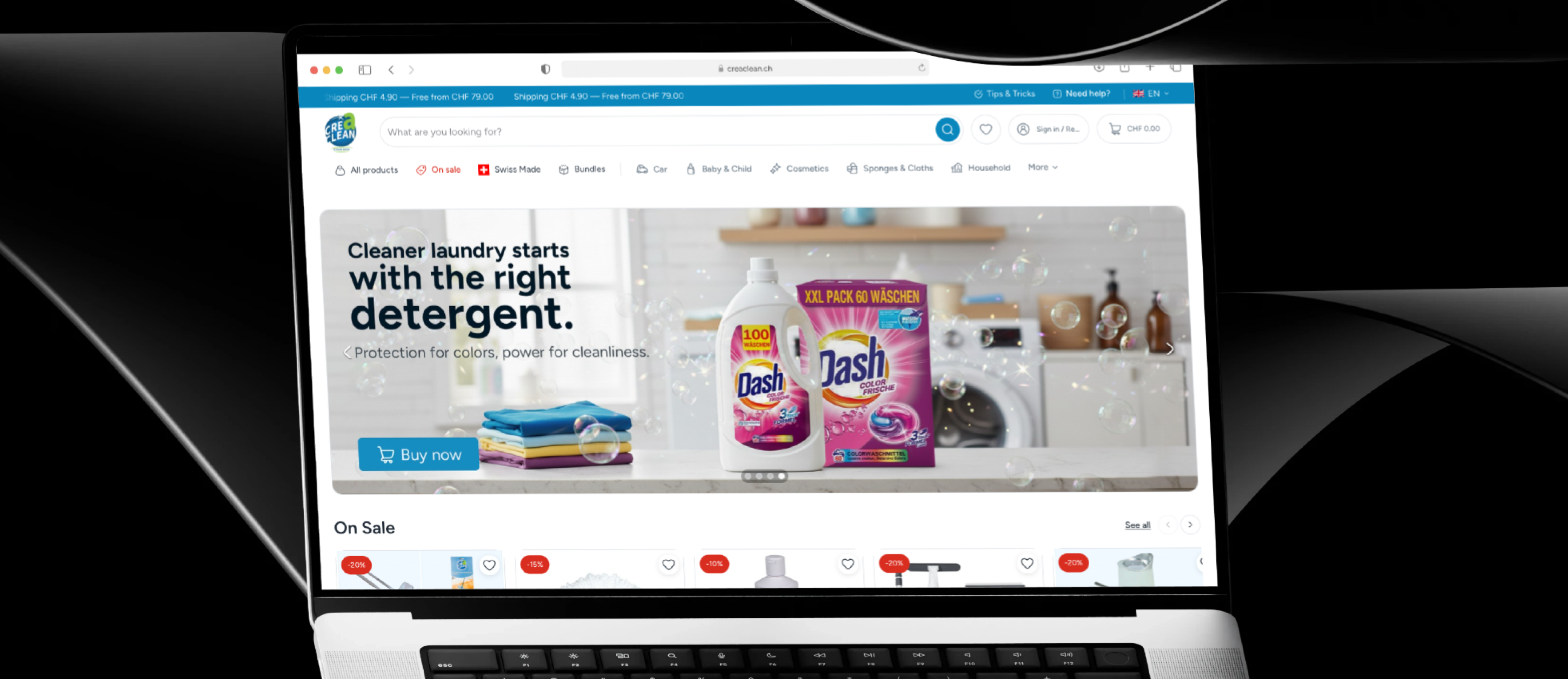 Ecommerce website
